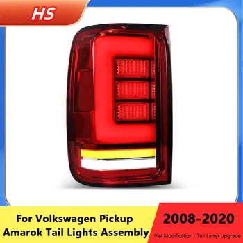 08 ila 20 Volkswagen VW Amarok Arka Lambası Düzeneği Pikap İle Modifiye led ışık Kaynağı Akış Işığı Direksiyon arka park lambaları