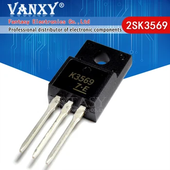 10 ADET 2SK3569 TO-220 K3569 TO-220F TO220 yeni MOS FET transistör