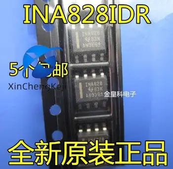 10 adet orijinal yeni INA828IDR INA828 SOP8 yüksek hassasiyetli enstrüman amplifikatör
