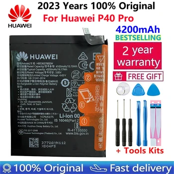 100 % Orijinal Huawei Yedek HB536378EEW Pil HB486486ECW İçin P40 Pro P40Pro Orijinal Telefon Pilleri