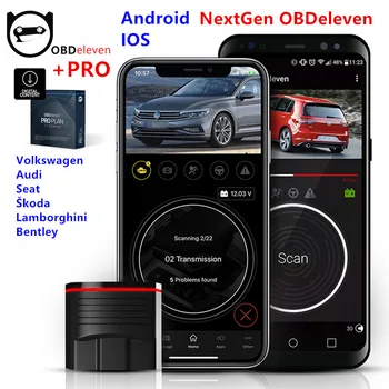 100 % Orijinal OBDeleven NextGen PRO/Ultimate OBD11 Volkswagenfor/VAG/BMW Araç Teşhis Araçları için IOS / Android VW / Audi / Seat / Skoda