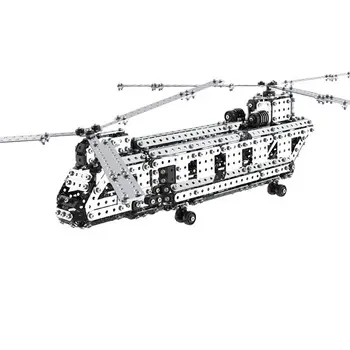 1413 ADET, 3D metal bulmacalar, hassas montaj, askeri meraklıları Chinook helikopter modelleri, doğum günü hediyeleri