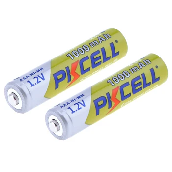 16 ADET PKCELL AAA Pil 1000mAh 3A 1.2 V Ni-MH AAA şarj edilebilir pil Piller Baterias Kamera için El Feneri Oyuncak