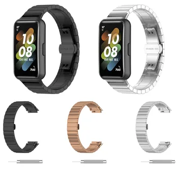 16mm Metal Kayış Huawei Watch7 45mm Paslanmaz Çelik Smartwatch Bileklik Huawei Watch7 45mm Giyen Aksesuarları