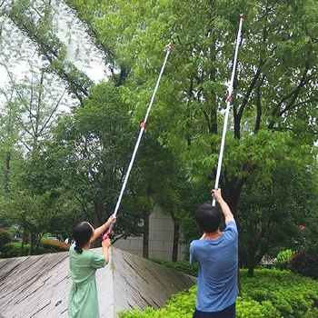 2.2 M ağaç Pruner testere bıçağı ile bahçe aletleri Meyve Seçici Ekstra Uzun Teleskopik Budama bahçe Tutun Pruner Bypass Kesme가 가위