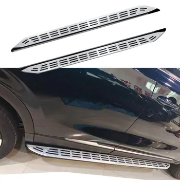 2 Adet Alüminyum Paslanmaz çelik yan adım uyar Ford Kenar 2015-2020 için Yan Basamak Nerf Bar Pedalı