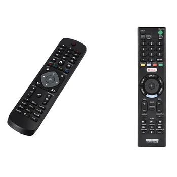 2 Adet Uzaktan kumanda: YKF347-003 TV televizyon uzaktan kumandası için 1 adet ve Sony için 1 adet akıllı Tv uzaktan kumandası