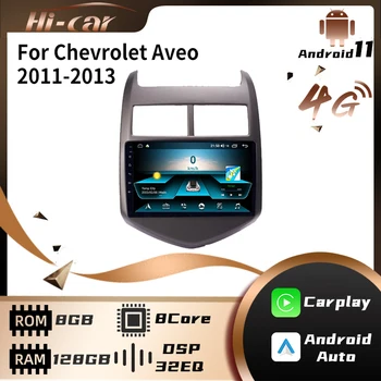 2 Din Chevrolet Aveo 2011-2013 İçin Araba Radyo Android Araba GPS WİFİ Navigasyon Multimedya Oynatıcı Ses Stereo Autoradio Kafa Ünitesi