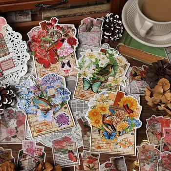 20 adet / grup Kawaii Karalama Defteri Çıkartmaları çiçek asma DIY Scrapbooking Malzemeleri Planlayıcısı Dekoratif Kırtasiye Sticker