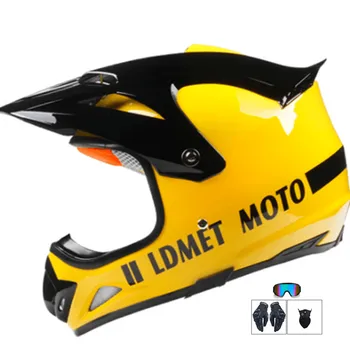 2021 Profesyonel Yarış Kask Lens moto rcycle Kask Tam Yüz Güvenli Kaskları Kasko Capacete Casque Moto M L XL Parlak Sarı