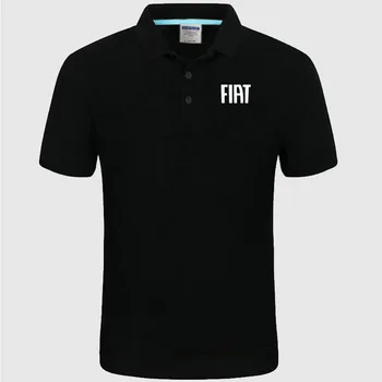 2022 Fiat logo POLO GÖMLEK Erkekler yaz Kısa Kollu POLO GÖMLEK Pamuk bahar Rahat erkek Polos