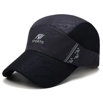 2023 İnce Hızlı Kuru Kemik Ağız Unisex Nefes beyzbol şapkası Higroskopik Ve Ter Serbest Rahat Spor güneş şapkası