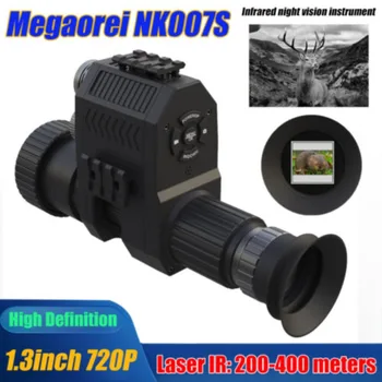 2023 Megaorei NK007 Yeni upgrad sıcak satış lazer kızılötesi HD 1080P monoküler gece görüşlü teleskop avcılık kamera