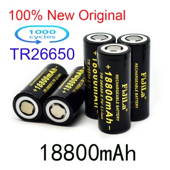 2023 Nouveau Original 26650 Batterie 18800mAh 3.7V 50A Batterie Rechargeable D'ion De Lithium Pour 26650 LED Lampe De Poche