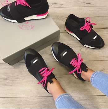 2023 Yaz Yeni Popüler Stil Erkekler rahat ayakkabılar Lace Up örgü Ayakkabı Açık Yürüyüş kadın Sneakers Rahat Hızlı Ücretsiz Kargo