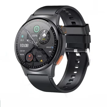 2023 Yeni Spor Spor akıllı saat Erkekler GPS Hareket Parça Bilezik NFC Saat Su Geçirmez Bluetooth Çağrı Android IOS İçin Smartwatch