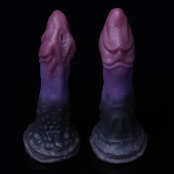 20cm Uzun Anal Yapay Penis Gerçekçi Hayvanlar Penis Oyuncaklar G Noktası Klitoris Teşvik Penis Yumuşak Yapay Penis Büyük Dick Seks Oyuncakları Kadınlar için Eşcinsel 18
