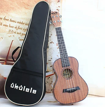 26 inç ukulele pamuklu çanta ukulele küçük gitar çantası ukulele çantası sırt çantası Oxford kumaş enstrüman çantası