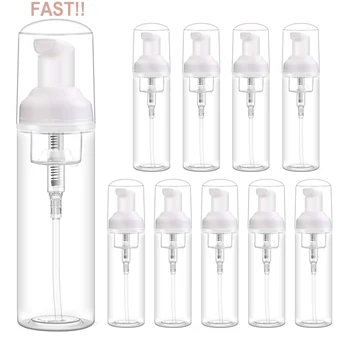 28 ADET Köpük pompa şişeleri sabunluklar Mini Plastik Doldurulabilir Seyahat El Dezenfektanı Kirpik Şampuanı Kastilya Sıvı 2oz 60ml