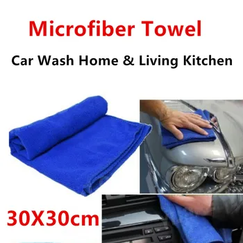 30 * 30 CM Mikrofiber Havlu Mutfak Yıkama Oto Araba Ev Temizlik Yıkama Temiz Bez Kullanılan Ofisler, Evler, İşyerleri, ve Hatta İndus