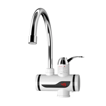 3000W Anında su ısıtıcı Banyo Mutfak 3S ısıtma Su Musluk Tankless Elektrikli su ısıtıcı LED Ekran ile 110V
