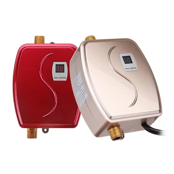 3800W Elektrikli su ısıtıcı Anlık haznesiz su ısıtıcı su ısıtıcı Mutfak Banyo Duş Akış Su ısıtmalı 110V / 220V