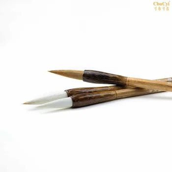 4 Adet / grup Çakal Kıllar Çin Kaligrafi Fırçası Kalem Seti Sanat Zanaat Malzemeleri Orta Büyük Düzenli Komut Yazma Araçları