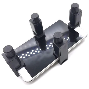 4 Adet Plastik Evrensel Fikstürü Kelepçe Tutucu Ayarlanabilir Telefon Tamir Araçları lcd ekran Ekran Sabitleme Klipsi Smartphone için