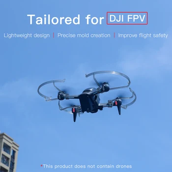 4x Pervane Halkaları Entegre Yapı Hızlı Bırakma Anti-çarpışma Pervane halkalı kürek Koruma Görevlisi Seti FPV Drone için