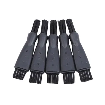 5 Adet / paket Jilet Temizleme Fırçası Elektrikli Tıraş Makinesi Kafa Plastik Fırça Erkekler Yüksek Kalite Dayanıklı Elektrikli Tıraş Aksesuarları Siyah