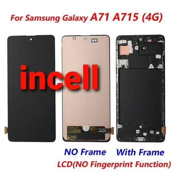 5 adet toptan Incell LCD Ekran + Dokunmatik Ekran Digitizer Samsung Galaxy A71 SM-A715F