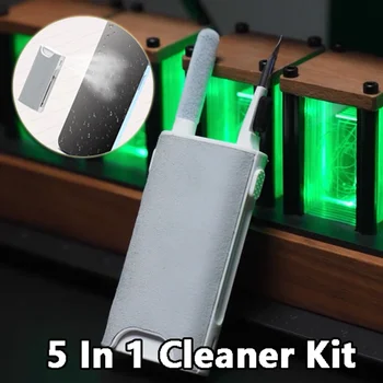 5 İn 1 Ekran Temizleyici Kiti Kamera tablet telefon Dizüstü Ekran Temizleme Araçları Kulaklık Temizleme Fırçası Kalem Ofis İçin