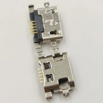 50 Adet USB şarj aleti şarj standı Bağlantı Noktası fiş konnektörü LG K4 2017X230 M160 M150 M151 Huawei G7 Alcatel 7040N Lenovo A708T S890