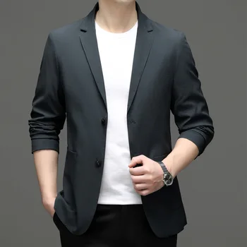 5874-R-erkek Kısa Kollu Trend Moda Rahat Pamuk Koreli erkek Gevşek Özelleştirilmiş takım elbise