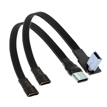 5CM-3M 0.1 M 0.2 M 0.3 M 5CM mikro USB Dişi USB-C 3.1 Tip-c / Mini / mikro B USB Erkek dönüştürücü kablosu Adaptör Konnektör Kablosu