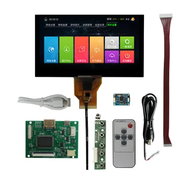 6.5 İnç AT065TN14 Çok Amaçlı Taşınabilir lcd ekran Ekran Monitör Sürücüsü kontrol panosu HDMI Uyumlu Sayısallaştırıcı Dokunmatik Ekran