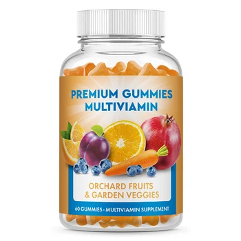 60 Hap Multivitamin Ayı Sakızları Kompleks Vitaminler Bağışıklığı Artırır Ek Beslenme Sağlıklı Beslenme Sağlar