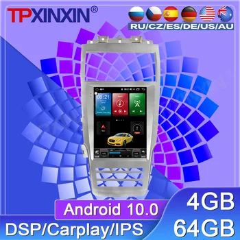 64G Lincoln MKC İçin Android 9 Araba Stereo Radyo teyp Multimedya Oynatıcı GPS Navigasyon Tesla 12.1 ' Dikey HD IPS Ekran