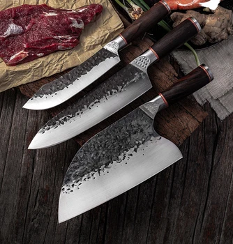 8 inç Dövme şef bıçağı kasap bıçağı Paslanmaz Çelik mutfak Bıçağı Ev Mutfak Dilimleme Bıçağı