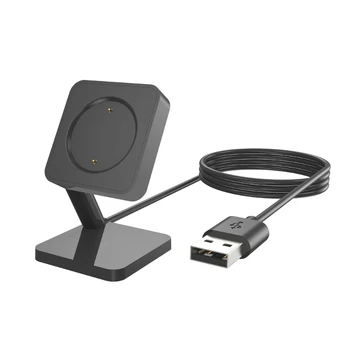 Amazfit GTR4 GTS4 için USB şarj yuvası Smartwatch Mini şarj istasyonu