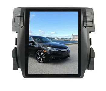 Android 11 Araba Radyo Honda CİVİC 2016 - 2022 İçin Tesla Ekran Araba Multimedya Video Oynatıcı GPS Navigasyon Carplay DVD Kafa ünitesi
