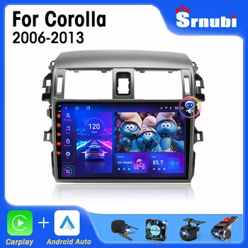 Android 11 Araba Radyo Multimedya Oynatıcılar Toyota Corolla İçin E140 / 150 2006-2013 GPS Carplay DVD NAVİGASYON 2 Din Stereo Kafa Ünitesi