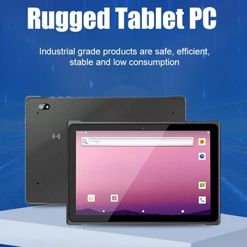Android 11 OS Endüstriyel Panel Süper İnce Tablet PC ile 1D Lazer 2D QR Kod Barkod Tarayıcı NFC RFID Okuyucu Araç Bilgisayar