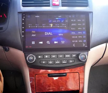 Android Araba Radyo sesli Gps Navigasyon Honda Accord 7 2003 - 2007 için Otomatik Multimedya Oynatıcı DVD Video Carplay Stereo Ana Ünite