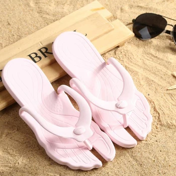 Anti Kaygan Flip Flop 2020 Taşınabilir Yaz plaj ayakkabısı Severler Katlanabilir Seyahat Terlik Kadın Açık Sandalet erkek ayakkabısı