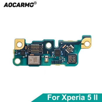 Aocarmo Sony Xperia 5 II / X5ıı XQ-AS52 AS62 AS72 SO - 52 Alt Mikrofon MİKROFON Anten Konektörü PCB devre Onarım Bölümü