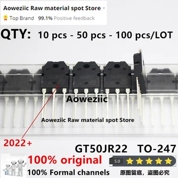 Aoweziic 2022 + %100 Yeni İthal Orijinal GT50JR22 50JR22 TO-247 IGBT güç transistörü 50A 600V