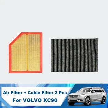 Araba Hava Filtresi + Kabin filtre seti Araba Aksesuarları VOLVO XC90 2th 2014-2021 2.0 D4 D5 T5 T6 T8 31407748 31370089