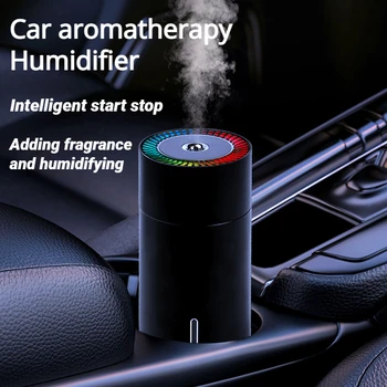Araba Hava Spreyi Mini Taşınabilir USB Mist Arıtma Aroma Aromaterapi Difüzör uçucu yağlı nemlendirici Araba İçin Evrensel
