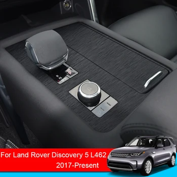 Araba İç Sticker Lander Rover Discovery 5 İçin L462 2017-2025 Kaldırma Pencere Paneli Çıkartması Dişli Kutusu Pano Filmi Aksesuarı